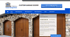 Desktop Screenshot of customgaragedoorsaz.com